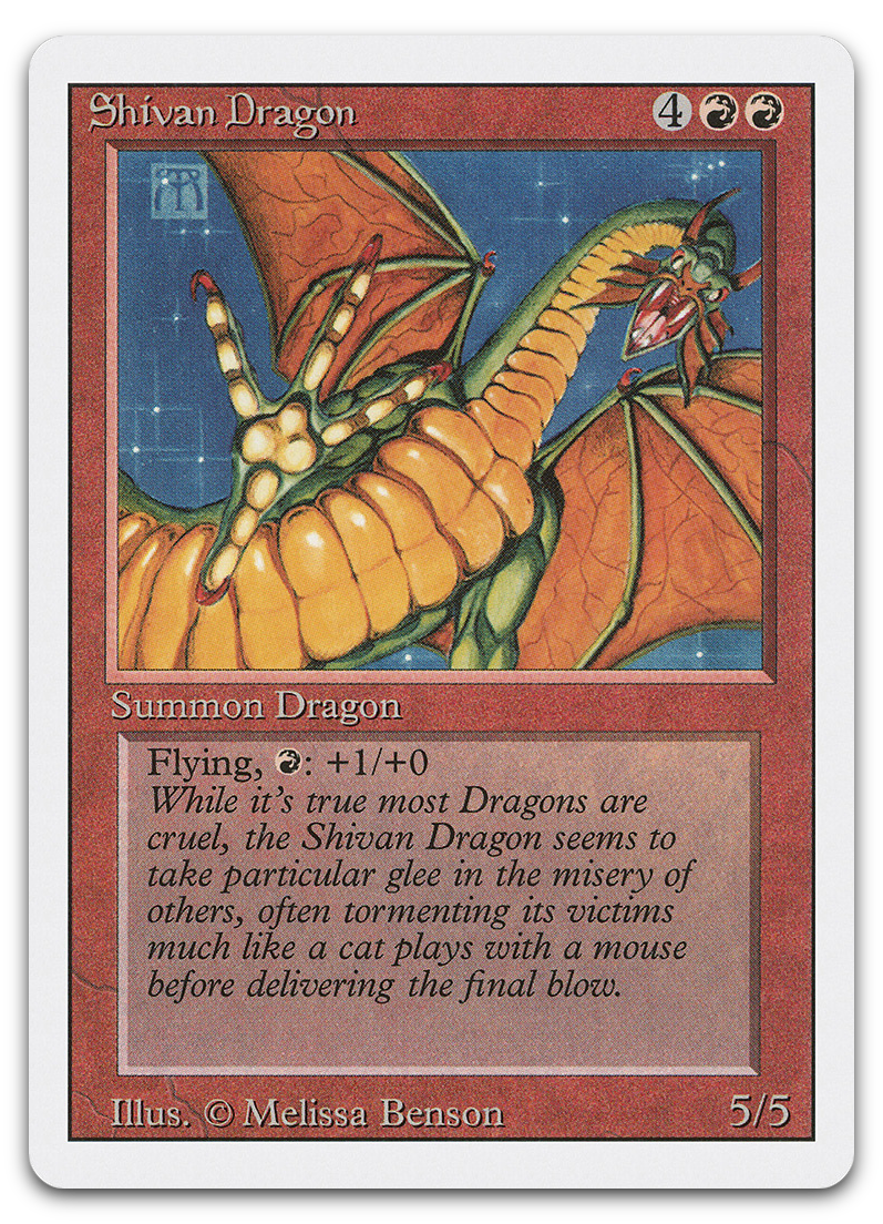 Shivan Dragon (Revised Edition)