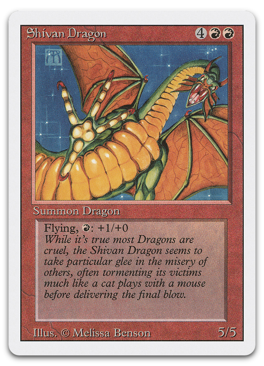 Shivan Dragon (Revised Edition)