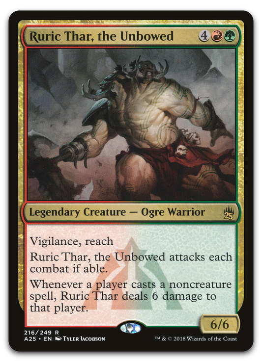 Ruric Thar, the Unbowed (Masters 25)