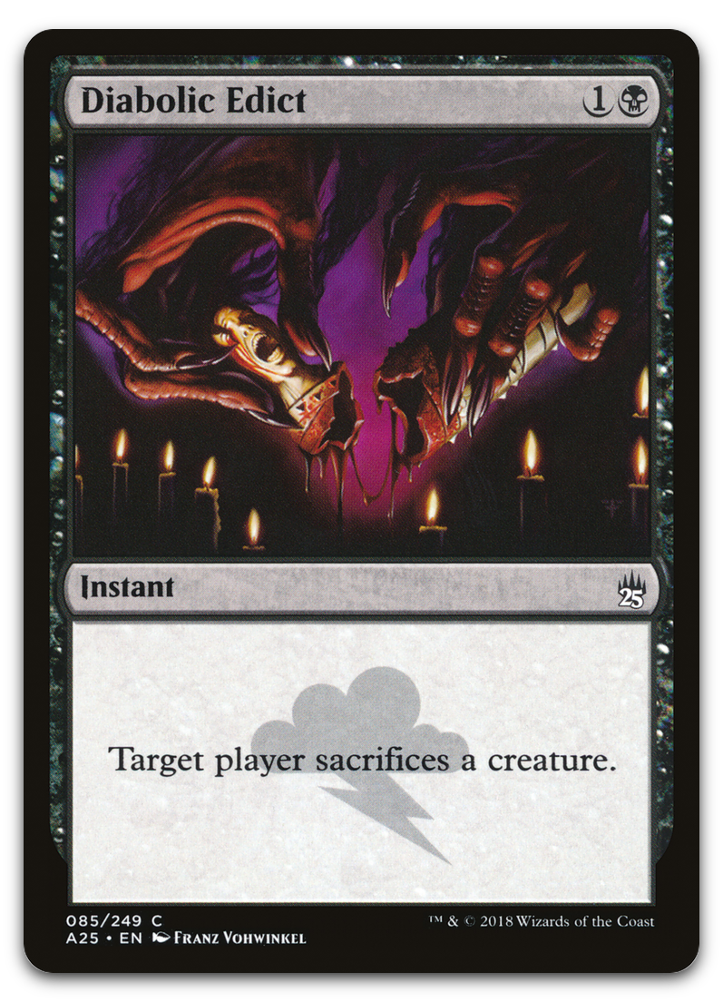 Diabolic Edict (Masters 25)