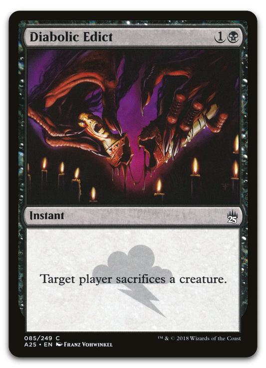 Diabolic Edict (Masters 25)