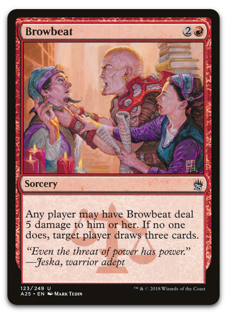 Browbeat (Masters 25)