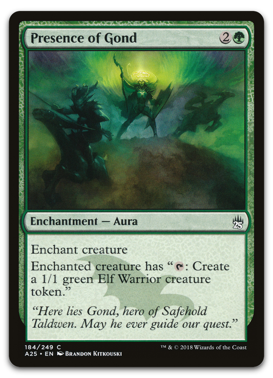 Presence of Gond (Masters 25)