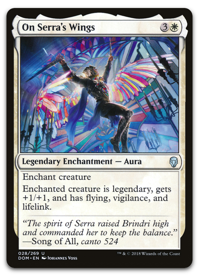 On Serra's Wings (Dominaria)