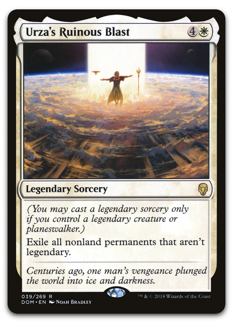 Urza's Ruinous Blast (Dominaria)