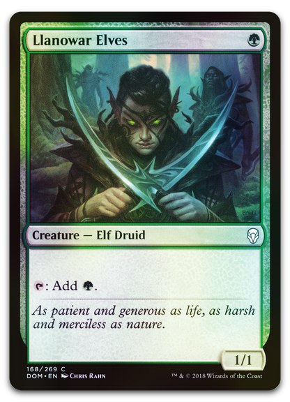Llanowar Elves (Dominaria)