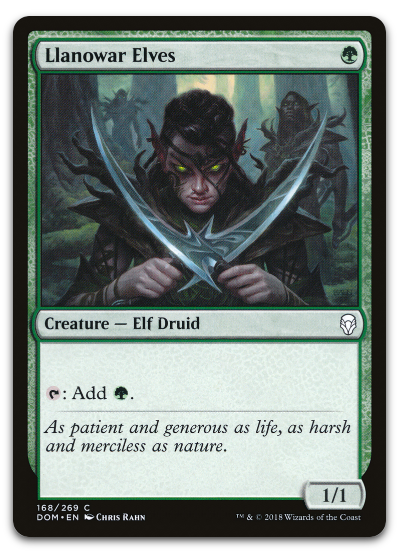 Llanowar Elves (Dominaria)