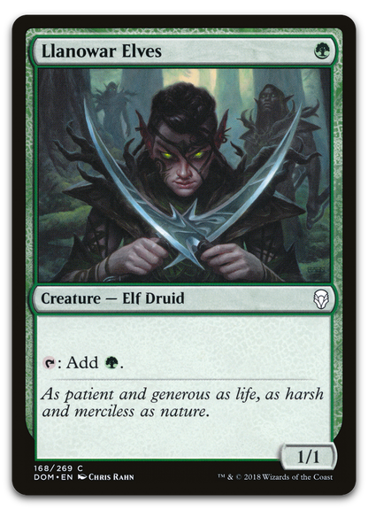 Llanowar Elves (Dominaria)