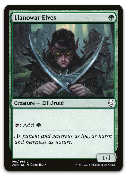 Llanowar Elves (Dominaria)
