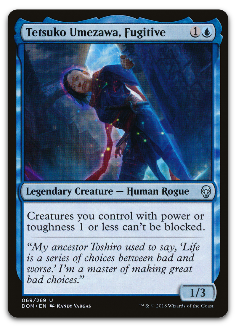 Tetsuko Umezawa, Fugitive (Dominaria)