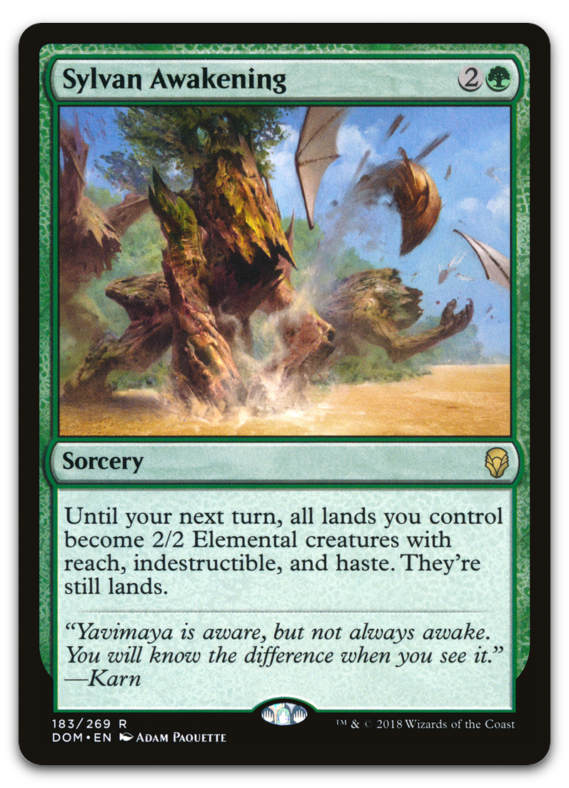 Sylvan Awakening (Dominaria)
