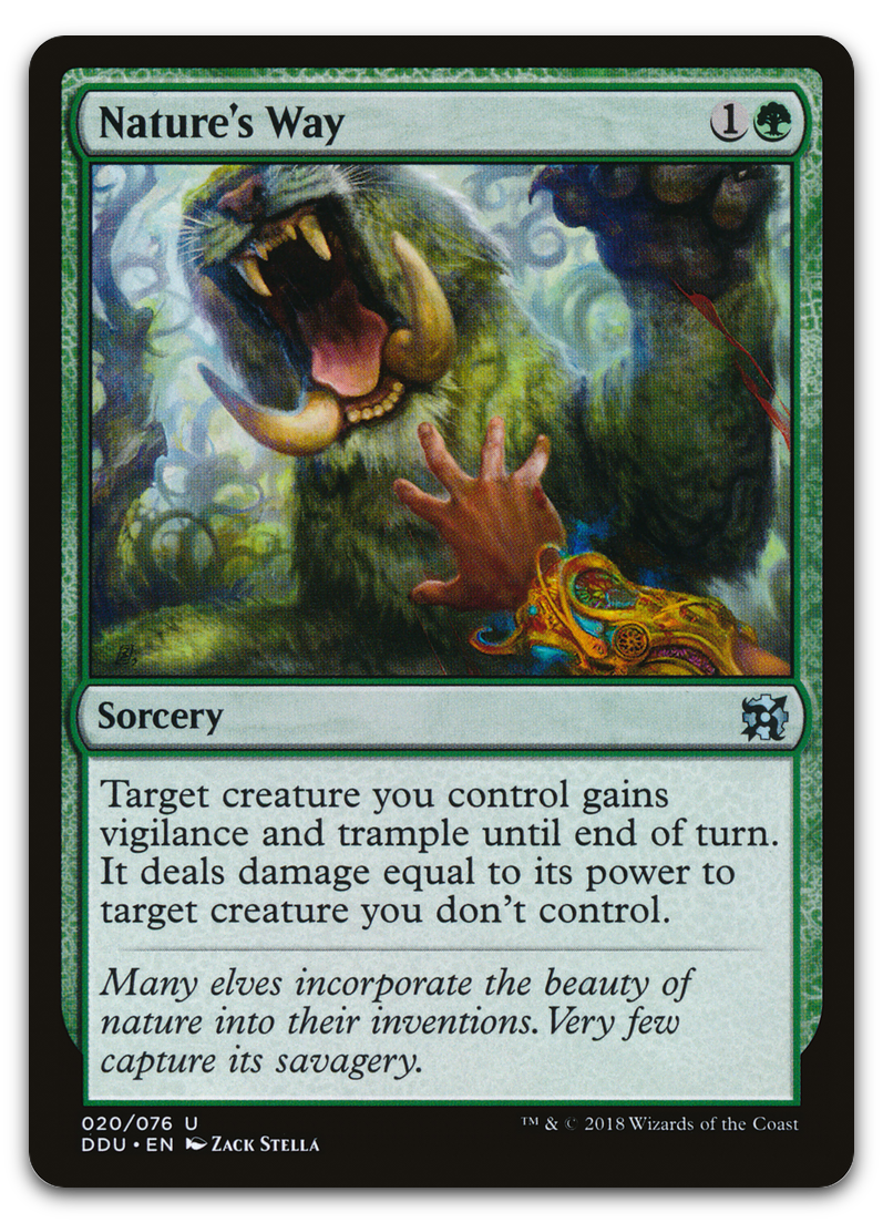Nature's Way (Duel Decks: Elves vs. Inventors)