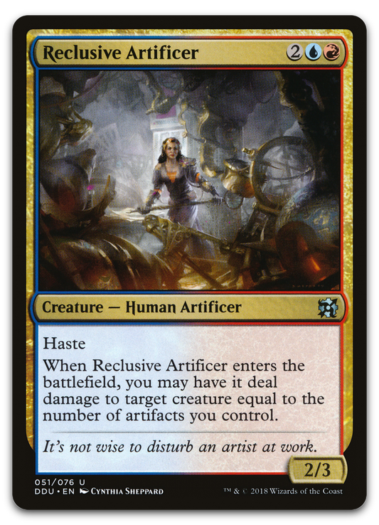 Reclusive Artificer (Duel Decks: Elves vs. Inventors)