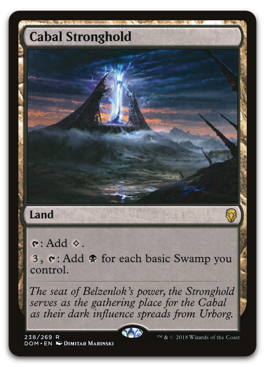 Cabal Stronghold (Dominaria)