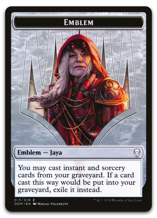 Emblem - Jaya Ballard (Dominaria)