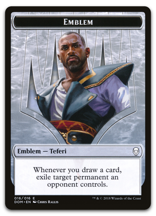 Emblem - Teferi, Hero of Dominaria (Dominaria)