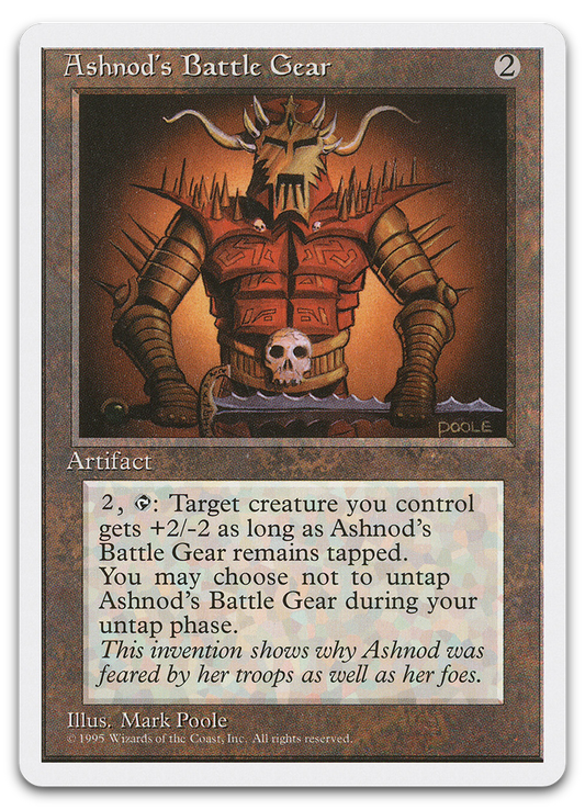 Ashnod's Battle Gear (Fourth Edition)