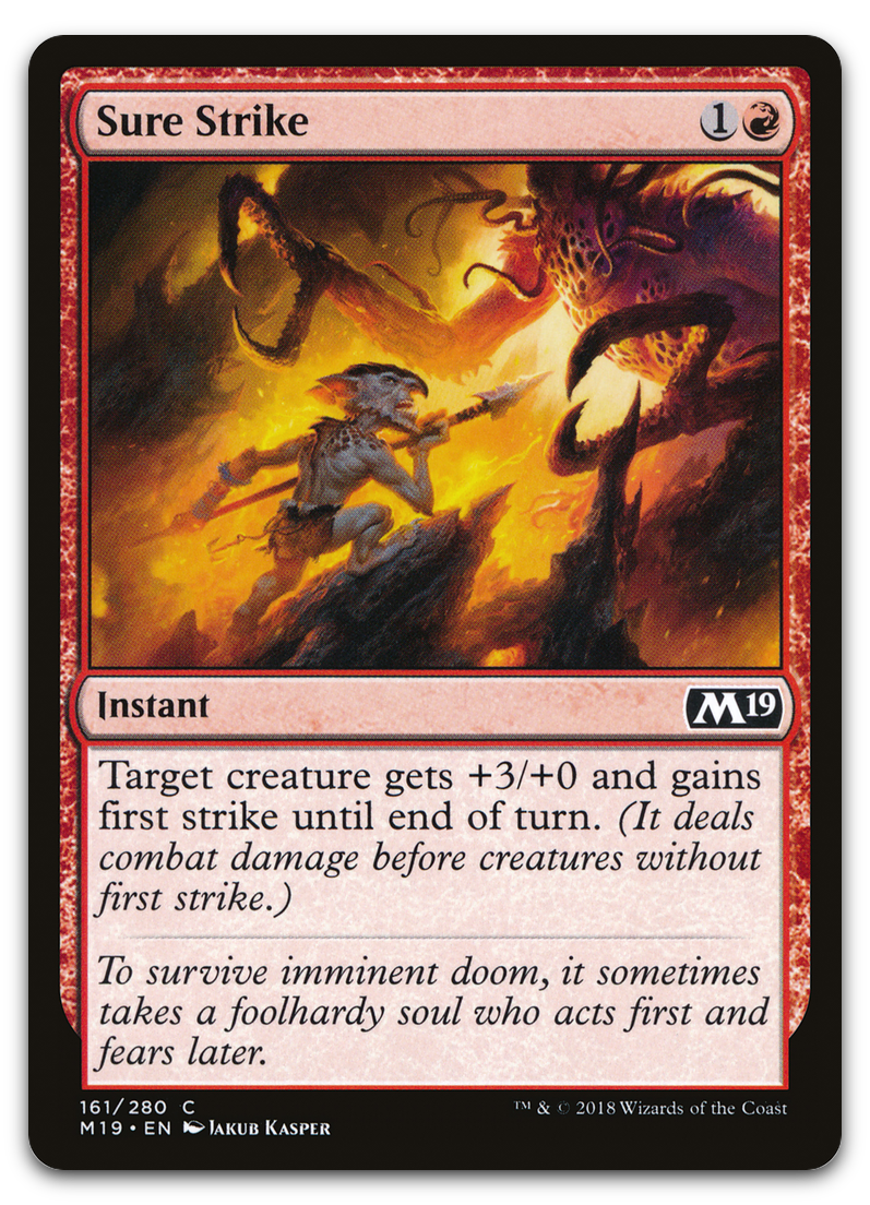 Sure Strike (Core Set 2019)