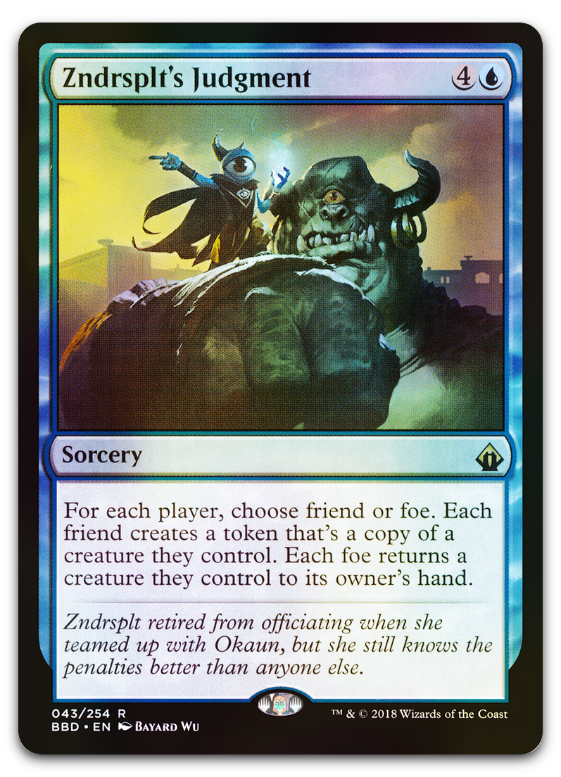 Zndrsplt's Judgment (Battlebond)