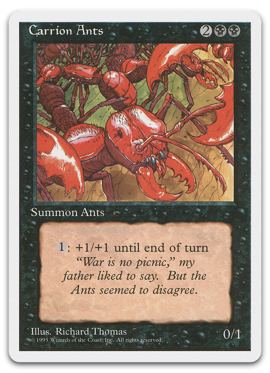 Carrion Ants (Fourth Edition)