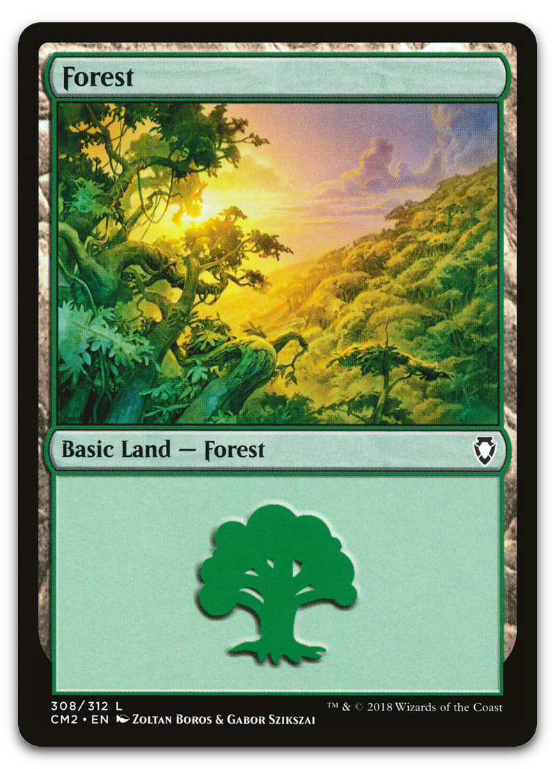Forest (308) (Commander Anthology Volume II)
