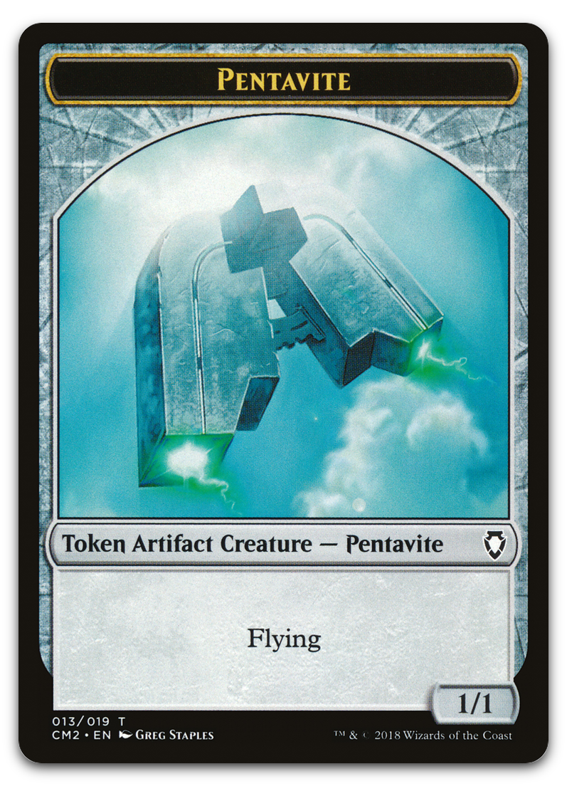 Pentavite Token (Commander Anthology Volume II)