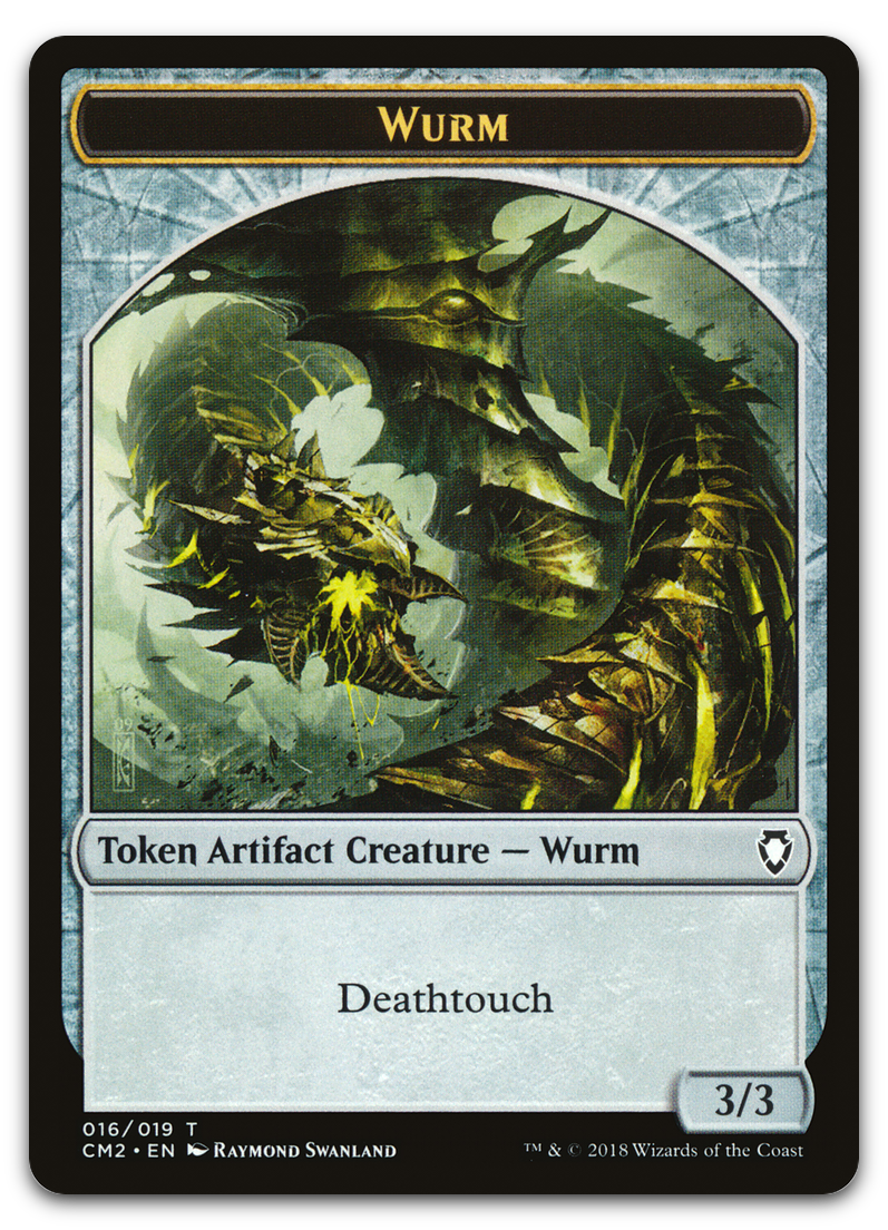 Wurm Token (Deathtouch) (Commander Anthology Volume II)