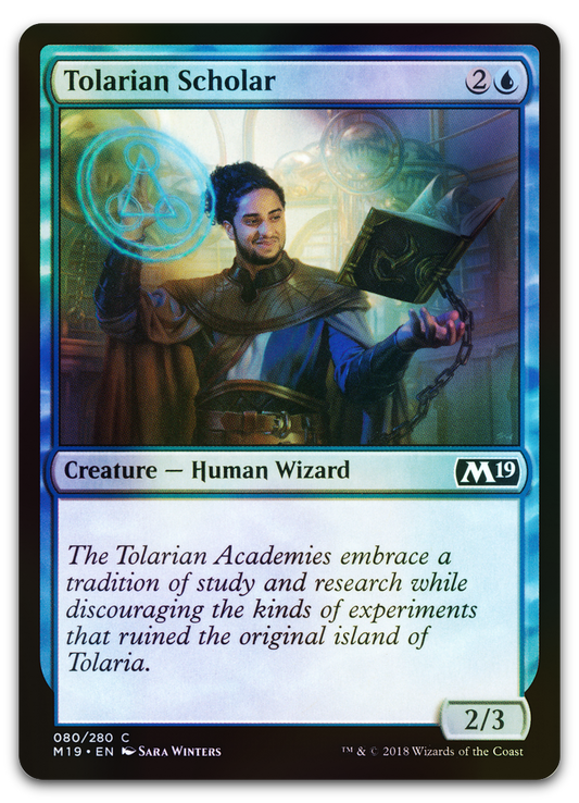 Tolarian Scholar (Core Set 2019)
