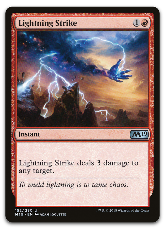 Lightning Strike (Core Set 2019)