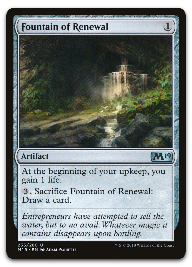Fountain of Renewal (Core Set 2019)