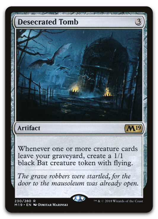 Desecrated Tomb (Core Set 2019)