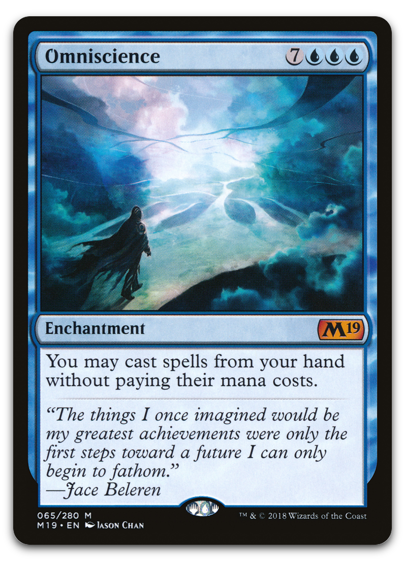 Omniscience (Core Set 2019)