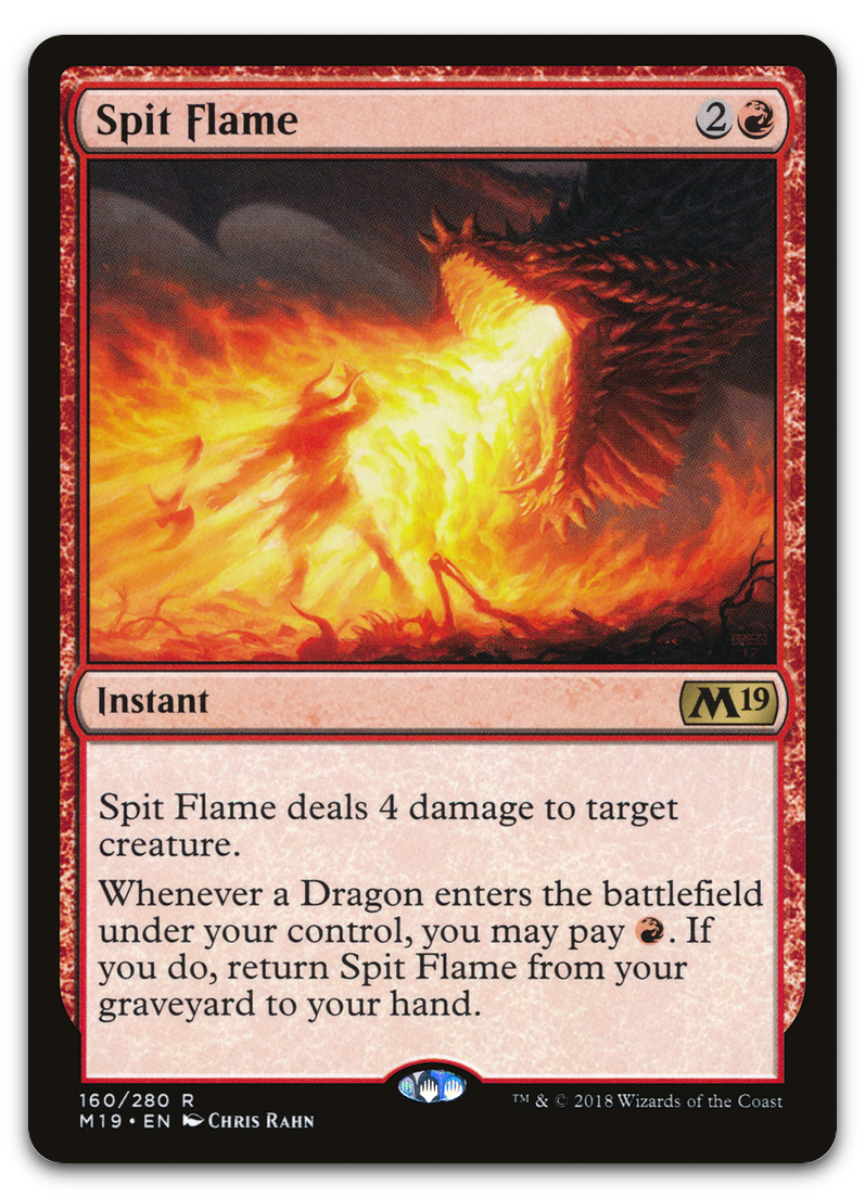 Spit Flame (Core Set 2019)