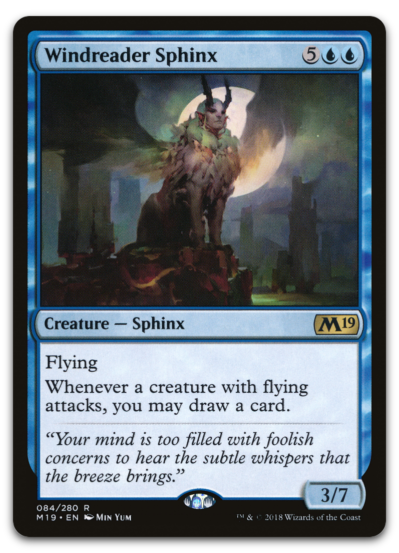 Windreader Sphinx (Core Set 2019)