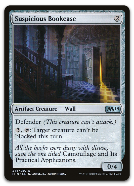 Suspicious Bookcase (Core Set 2019)