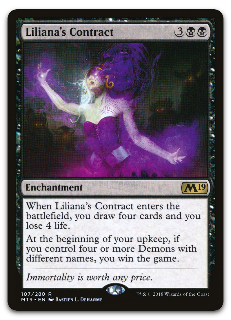 Liliana's Contract (Core Set 2019)