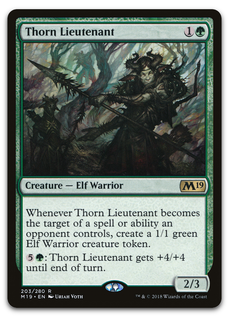 Thorn Lieutenant (Core Set 2019)