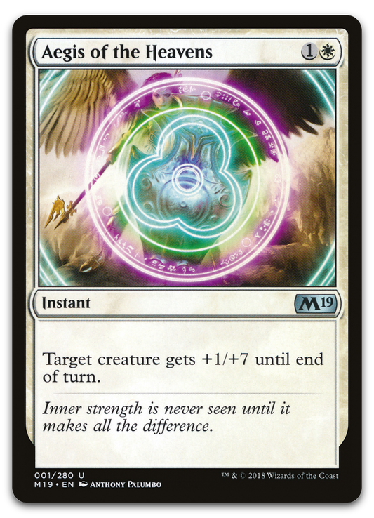 Aegis of the Heavens (Core Set 2019)