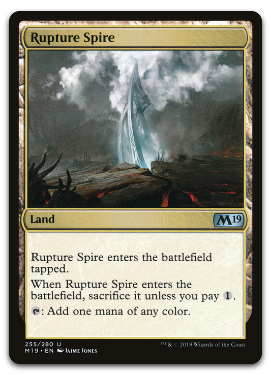 Rupture Spire (Core Set 2019)