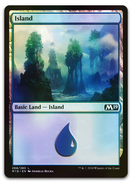 Island (268) (Core Set 2019)