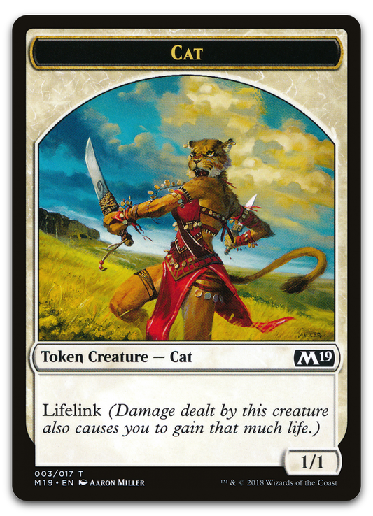 Cat Token (Core Set 2019)