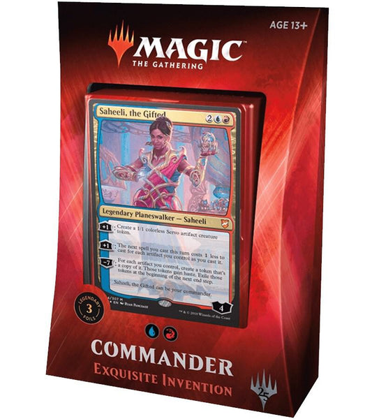 Commander 2018 Deck - Exquisite Invention - Commander 2018 (C18)