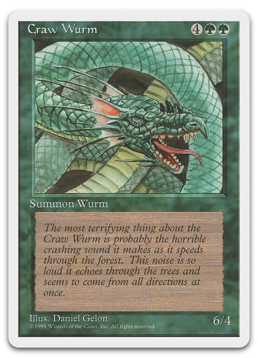 Craw Wurm (Fourth Edition)