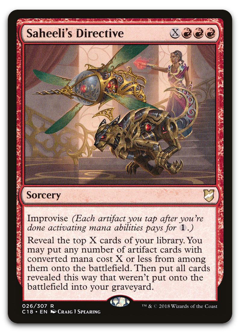 Saheeli's Directive (Commander 2018)