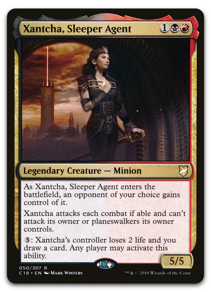 Xantcha, Sleeper Agent (Commander 2018)