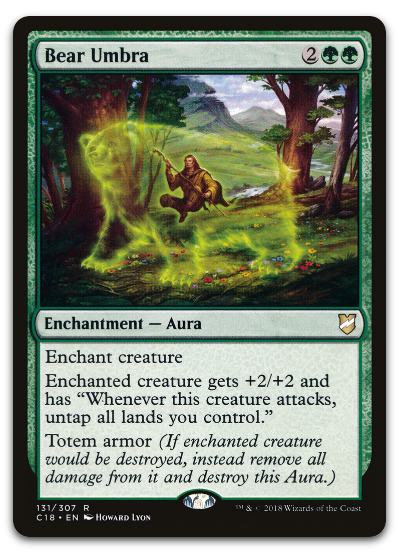 Bear Umbra (Commander 2018)