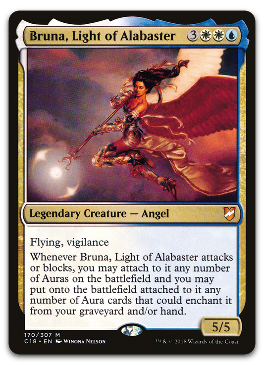 Bruna, Light of Alabaster (Commander 2018)