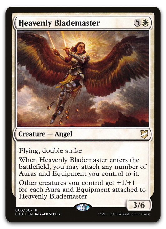 Heavenly Blademaster (Commander 2018)