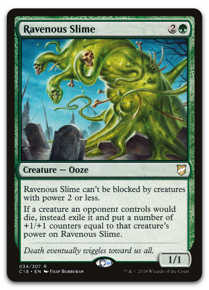 Ravenous Slime (Commander 2018)