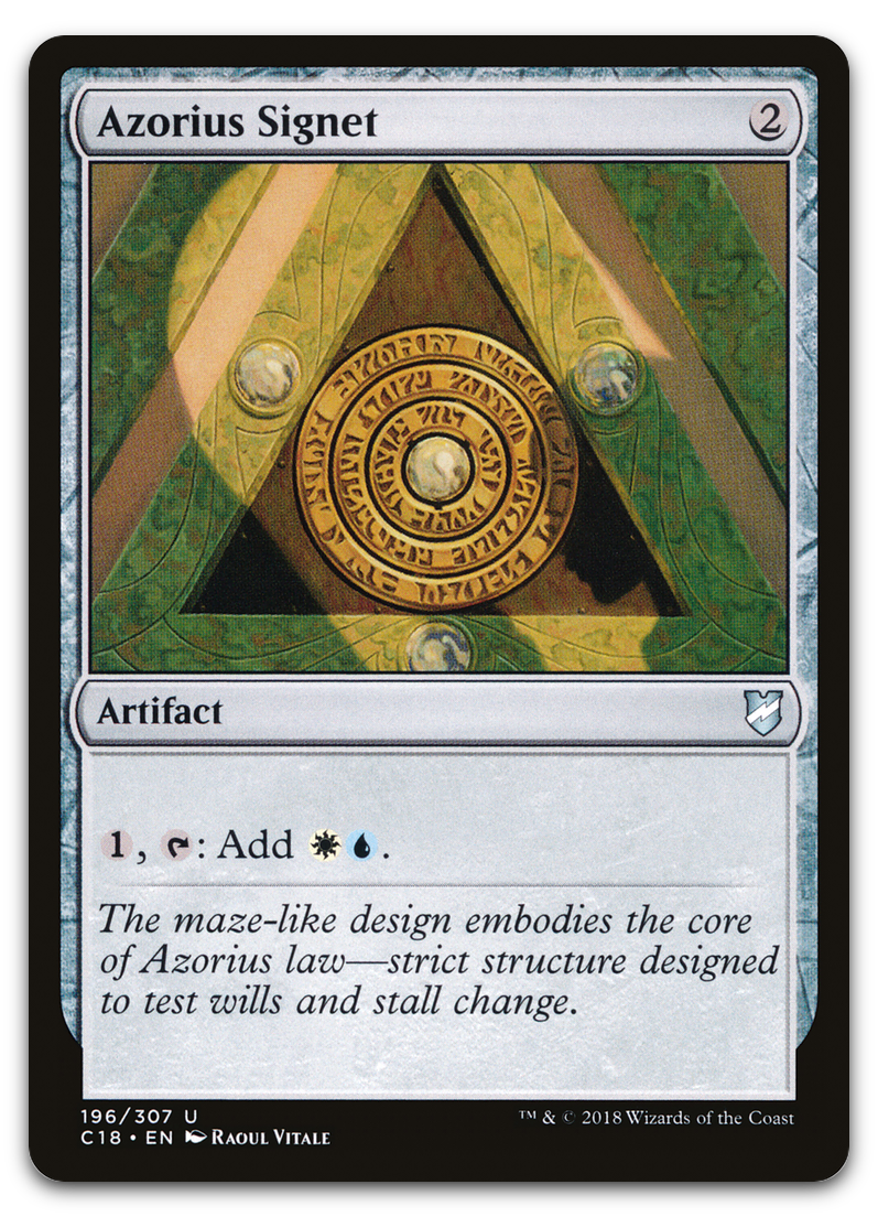 Azorius Signet (Commander 2018)
